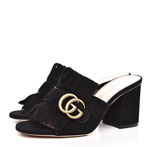 gucci slide heel